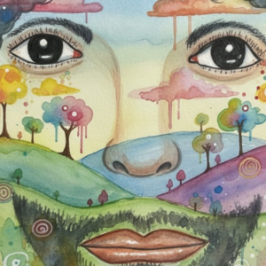Landscape of a Face